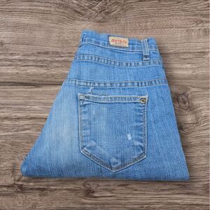 Judy Blue Skinny Fit Button Fly Jeans Women's Size 9 28x30‎ Denim Made In USA